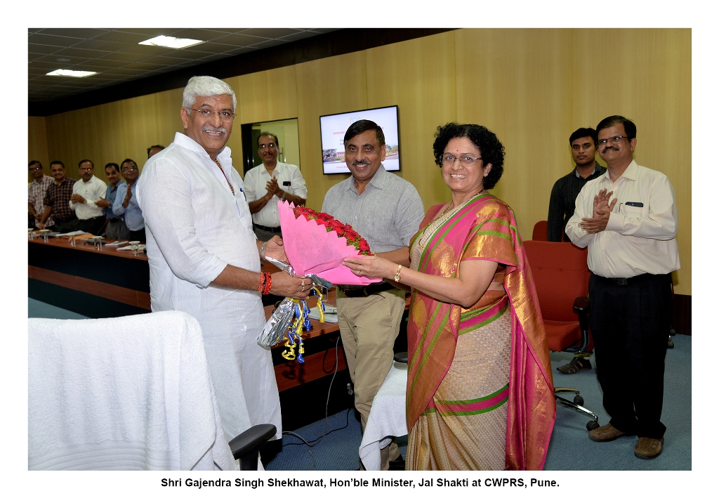 Minister of Jalshakti visit