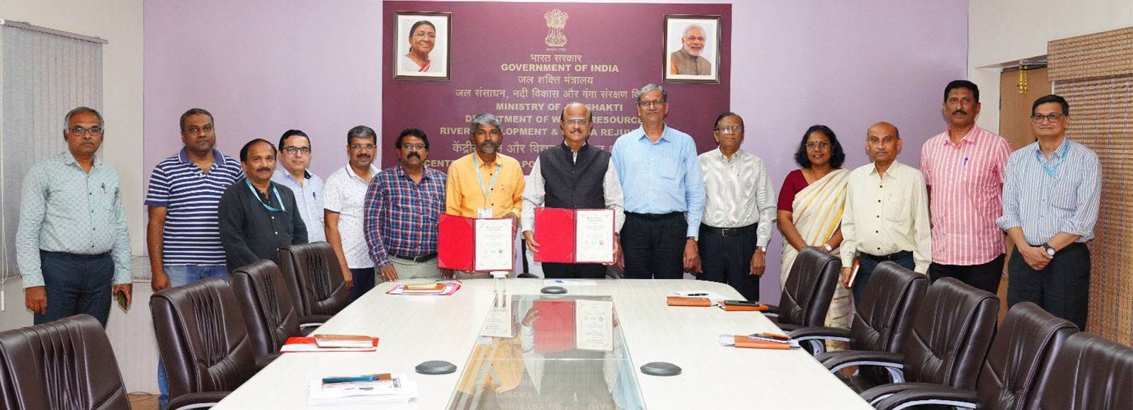 MoU Signing between CWPRS and IIT-Madras